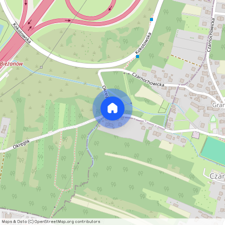 ul. Okręglik, Czarnochowice, Wieliczka, wielicki, małopolskie, Kraków