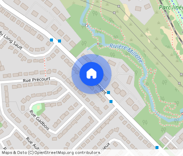 Grand condo 4 1/2 - Libre - Internet - Climatisation - Photo 1