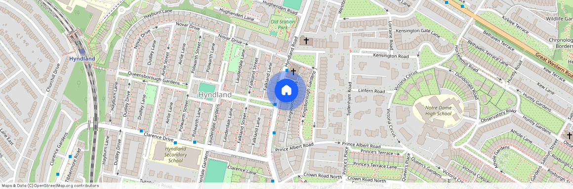 1/2, 89 Hyndland Road, Hyndland, Glasgow, G12 9JE