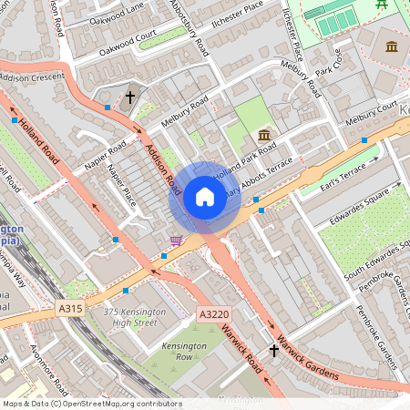 St. Mary Abbots Terrace London W14, London, W14