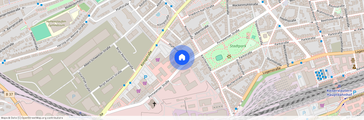 Pfaffstraße 1, 67655 Rheinland-Pfalz - Kaiserslautern