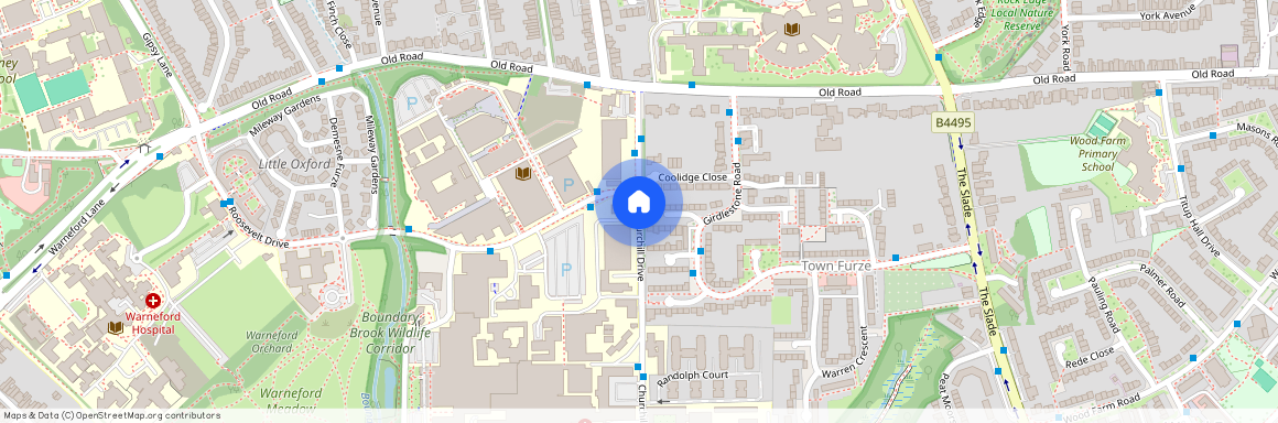 Churchill Drive, Oxford, Oxfordshire, OX3