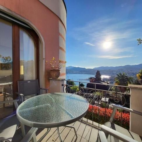 Kurz- oder Langzeitvermietung - Panoramawohnung mit Seeblick Ruvigliana / 2.5 loc.vista Lago con piscina (anche brevi periodi) - Photo 1