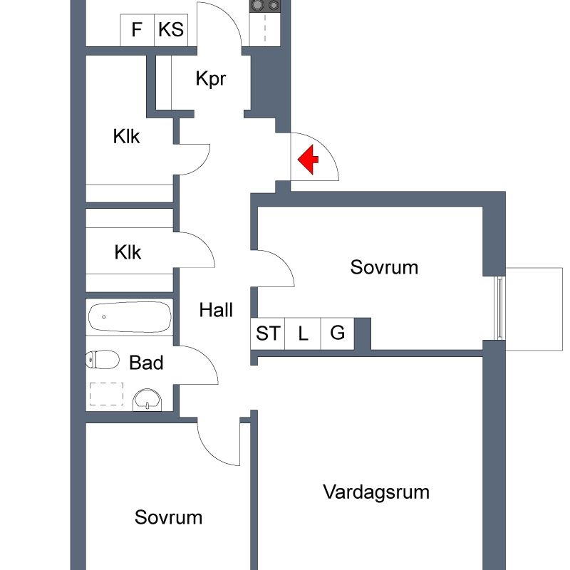 Rådmansgatan 78 A, Motala – 3 r.o.k – 73 kvm - Photo 2