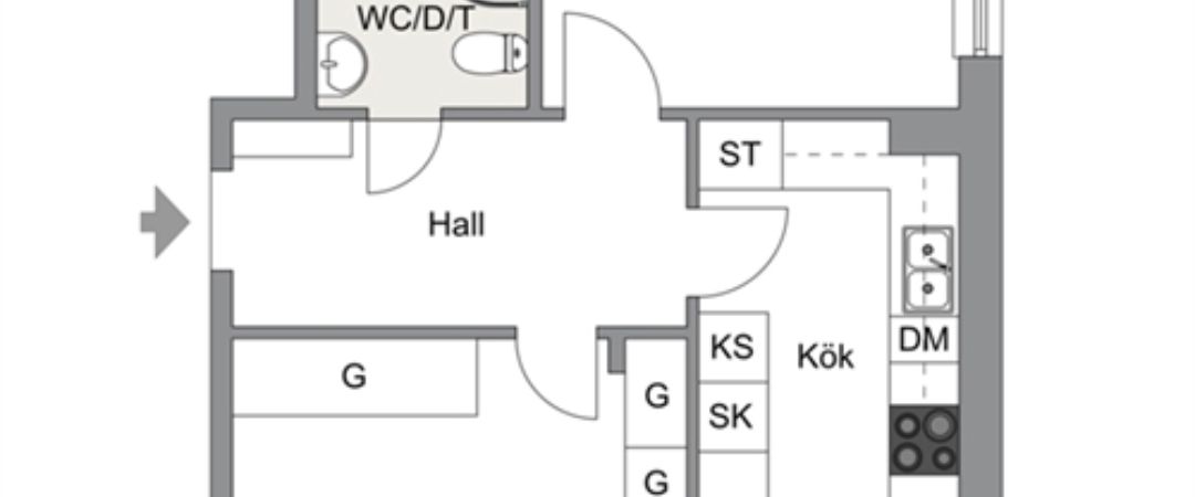 Regngatan, Uppsala - Foto 1