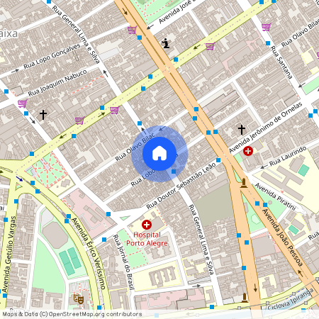 Rua General Lima E Silva, 1309, Porto Alegre, Porto Alegre - RS, 90050-103, Brazil