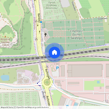 Hufcowa, Wrocław, Krzyki, Wojszyce