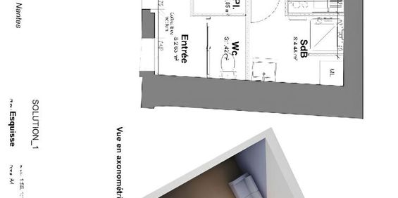 Location Appartement 1 pièce 29m² - Photo 3