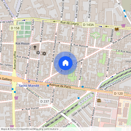 Building Rue des Laitières - checkmyguest - 1348117, Rue des Laitières, Vincennes