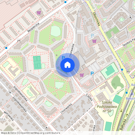 ul. Chorwacka, Różanka, Psie Pole, Wrocław, dolnośląskie