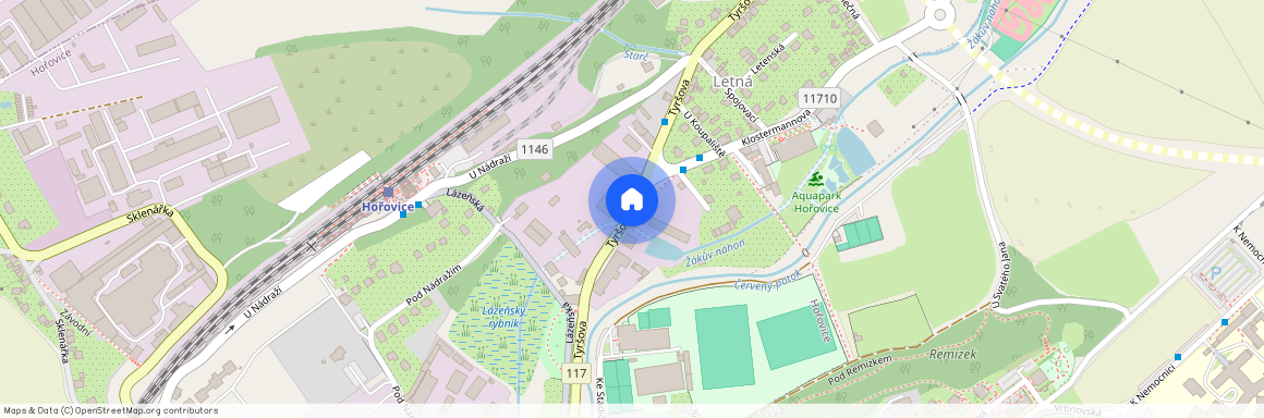 Tyršova, Hořovice, okres Beroun