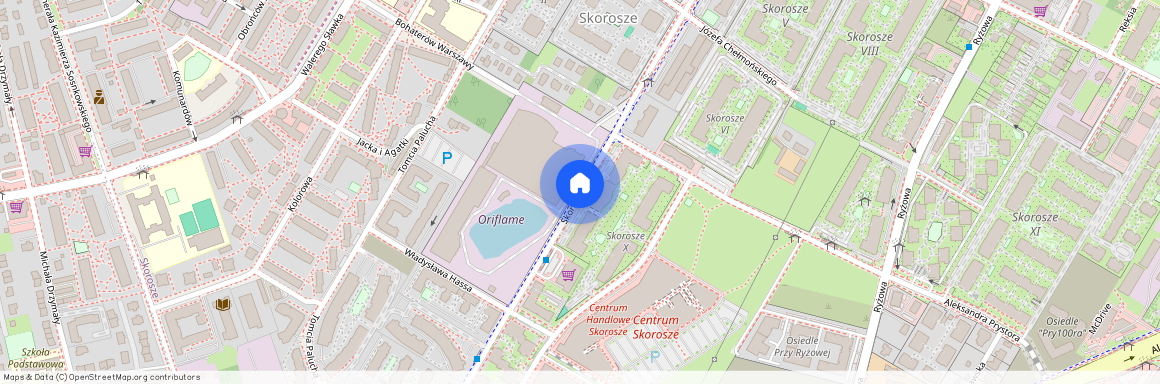 ul. Skoroszewska, Skorosze, Ursus, Warszawa, mazowieckie