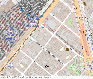 Studio for rent, Porte de Hal, Brussels - Photo 1