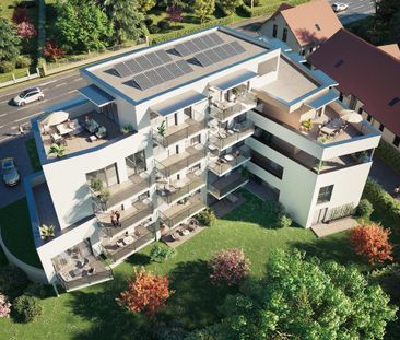 Geförderte Neubauwohnung mit Balkon und Terrasse im 2. Stock - Foto 3
