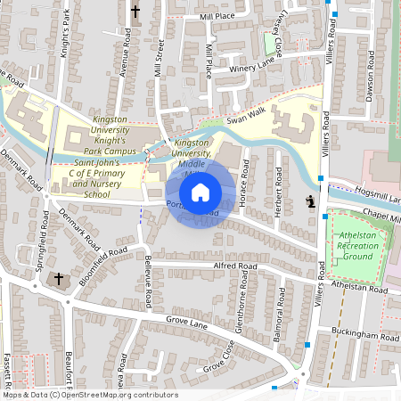 Portland Road, Kingston Upon Thames, KT1