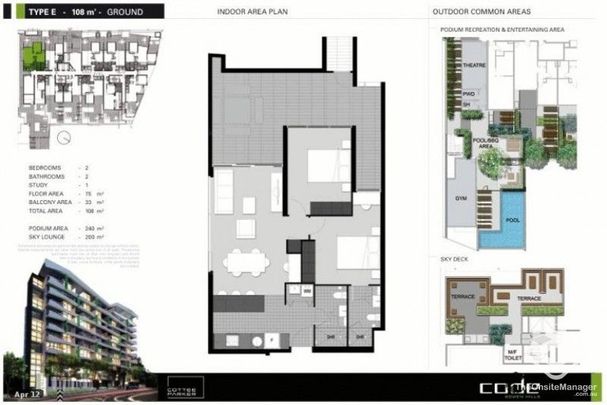 CODE APARTMENTS - Courtyard, 2bed, 2 bath, 1 car unfurnished - Photo 1