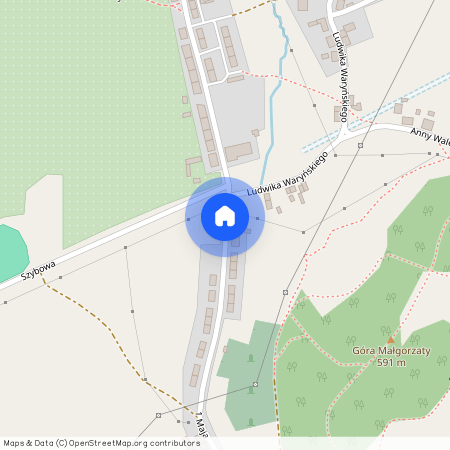 ul. 1 Maja, Boguszów-Gorce