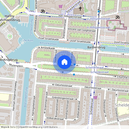 Scheldebuurt, 1078 GA, Churchill-laan, Amsterdam