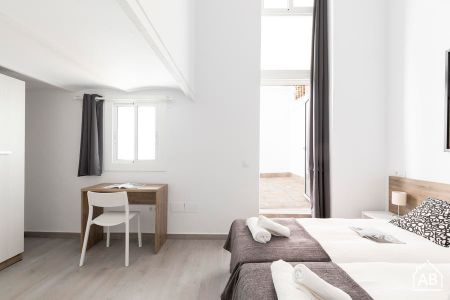 Contemporary One Bedroom Apartment with Private Terrace in Poble Sec Neighbourhood - Photo 4