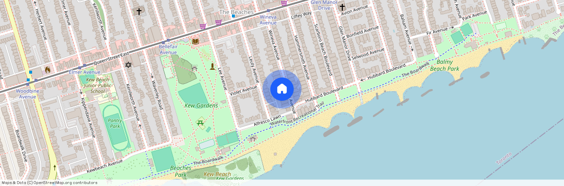 32 Wineva Avenue #Upper, Toronto, The Beaches