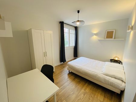 Chambre en colocation meublée Lyon 8ème Mermoz , Lyon - Photo 2