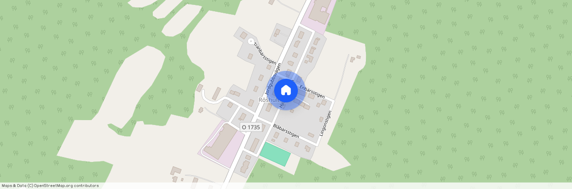 Hjortronstigen, Röshult