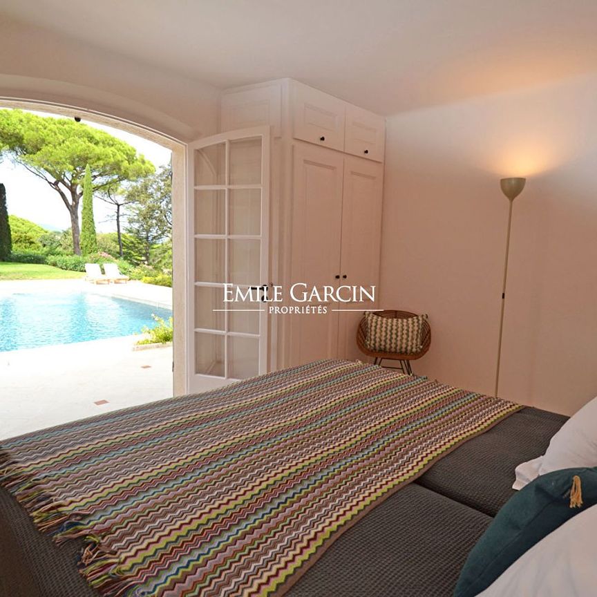 Villa rénovée à la location - Saint -Tropez - Domaine des Parcs / Vue mer - Photo 1