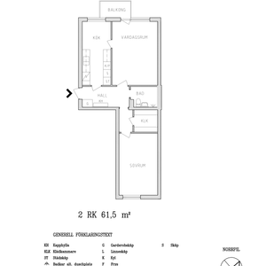 Centrum 4 B, våning 2 - Foto 2