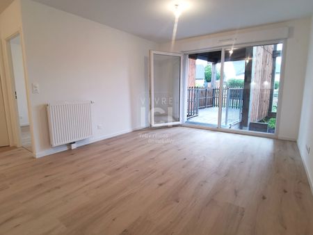 Appartement Neuf Orvault 2 Pièce(s) 44.36 M2 Avec Terrasse Et Parking - Photo 2