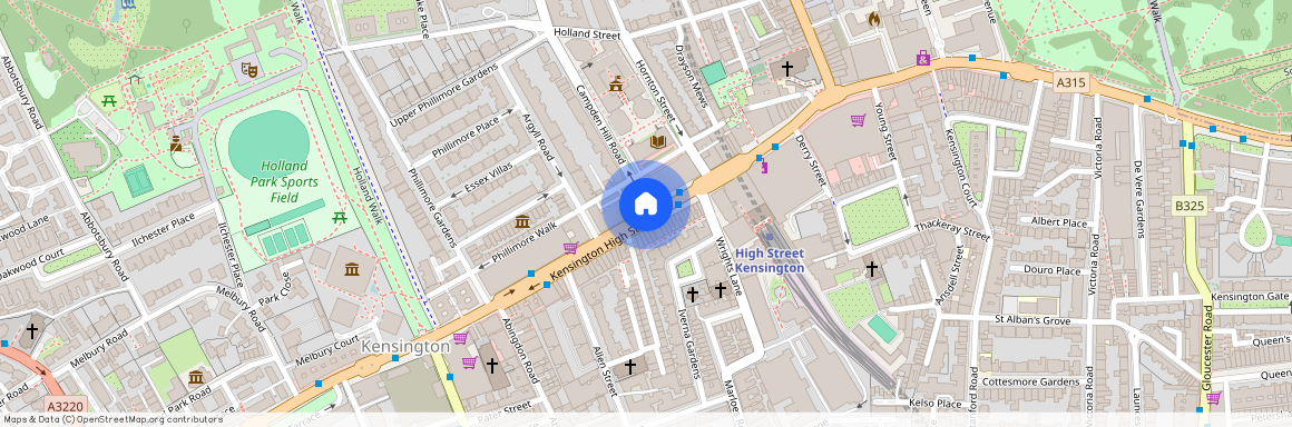 W8, London