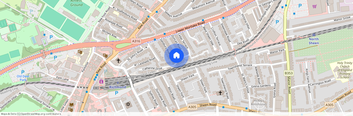 116-117 Cedar Terrace, London, TW9 2BY, United Kingdom