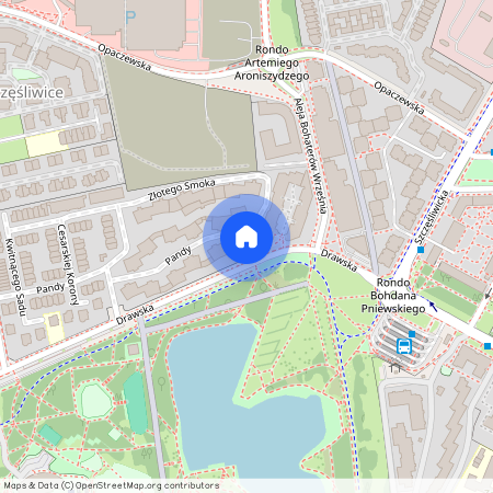 Warszawa, Ochota, Szczęśliwice, Drawska