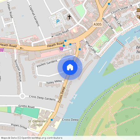 Thames Eyot, Cross Deep, TW1