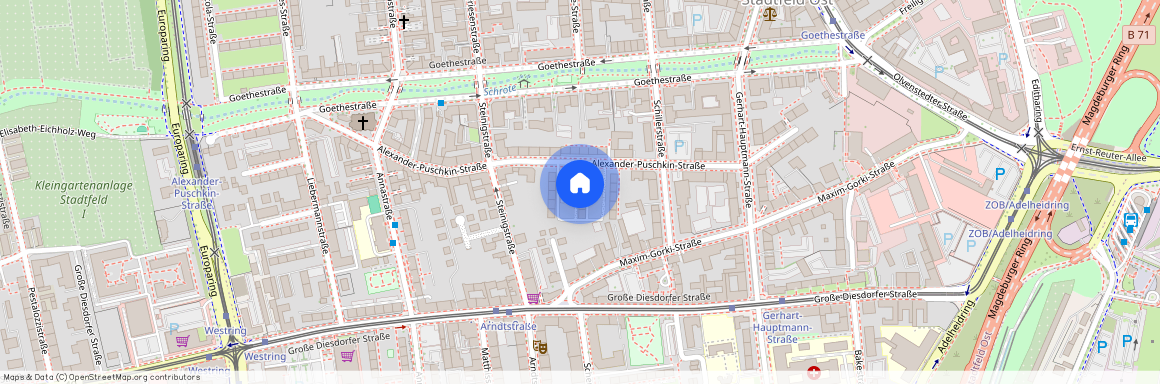 Alexander-Puschkin-Str. 63b, 39108 Magdeburg