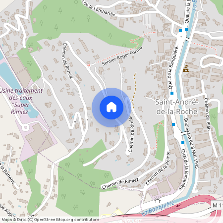 Chemin de Rimiez, 06730 ST ANDRE DE LA ROCHE