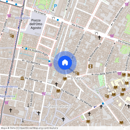 Via delle Moline, Bologna, Emilia-Romagna 40126