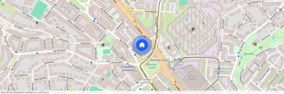 Hradeckých, Praha - Nusle