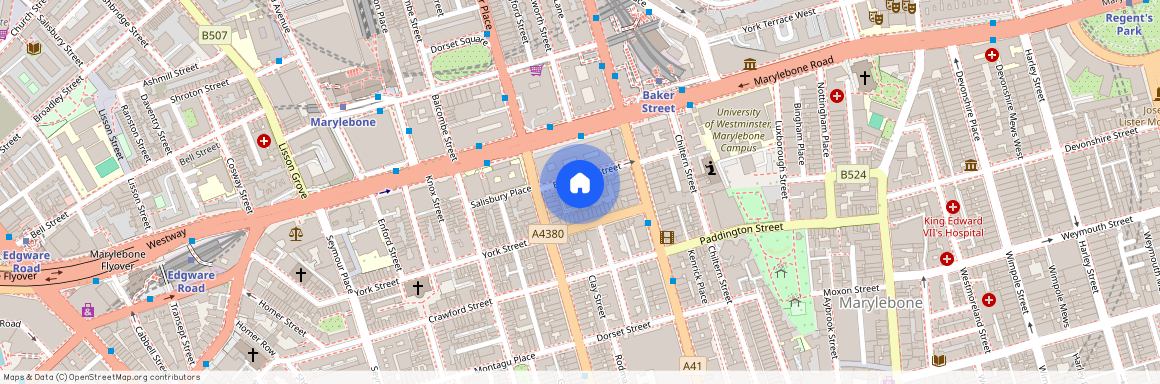 Bickenhall Street, Marylebone, London, W1U