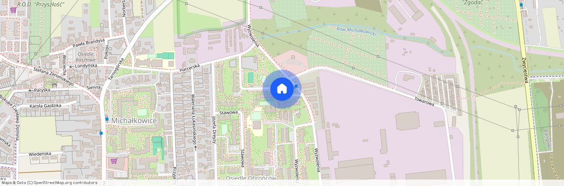 ul. Wyzwolenia, Michałkowice, Siemianowice Śląskie, śląskie