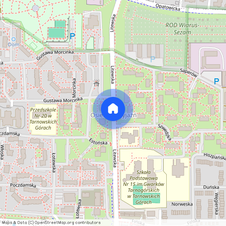 ul. Litewska, Tarnowskie Góry, tarnogórski, śląskie