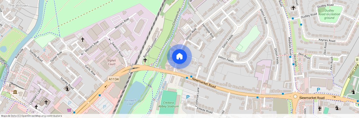 Ditton Walk, Cambridge, CB5