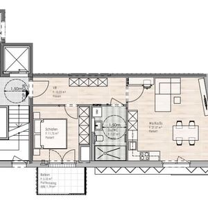 Erstbezug: 2-Zimmer Wohnung im 2. OG / Top B08 - Foto 3