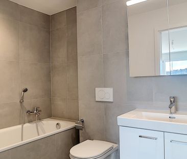 Moderne 4.5 Zimmerwohnung in Heitenried - Photo 3