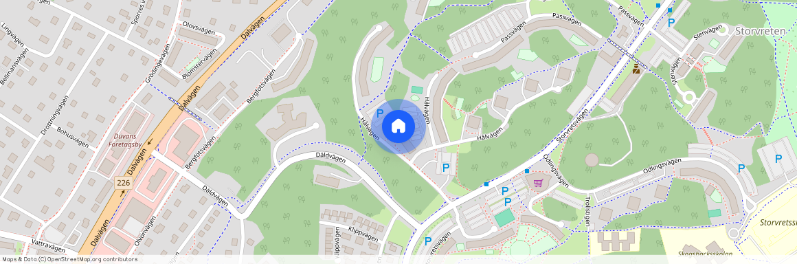 Hålvägen 2Z, Tumba