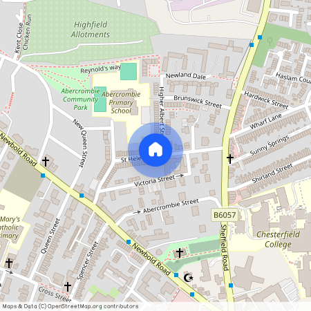 St. Helens Street, Chesterfield, Derbyshire, S41