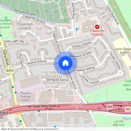 Clayponds Avenue, Brentford, TW8