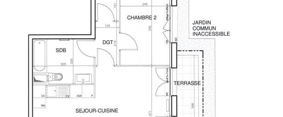 location Appartement T4 DE 78.3m² À BOBIGNY - Photo 1