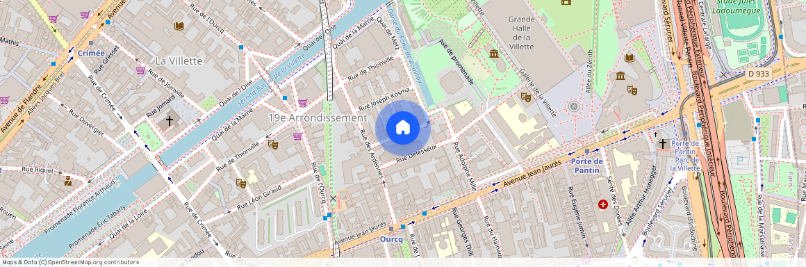 Paris, Quartier de la Villette, IDF, FR