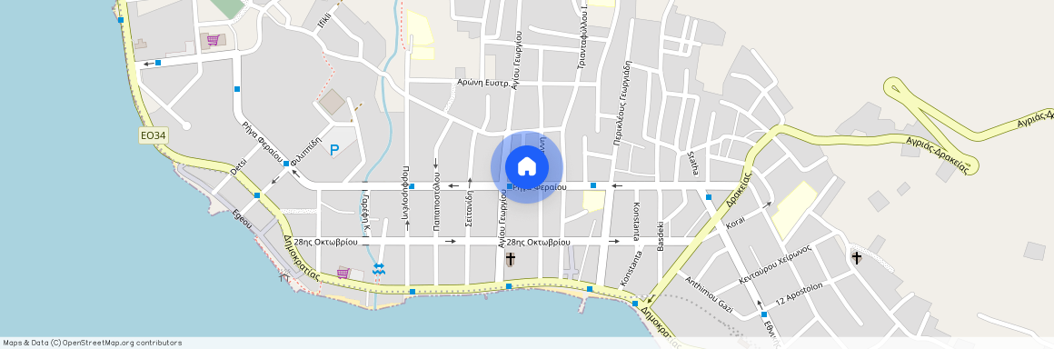 Φεραίου Ρήγα, 373 00 Αγριά, Κέντρο (Αγριά)