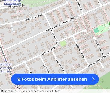 Mietwohnung in Nürnberg - Attraktive 2-Zimmer-Wohnung mit Balkon - Foto 1